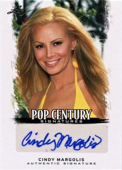 2012 Leaf Pop Century Signatures #BA-CM1 Cindy Margolis Front