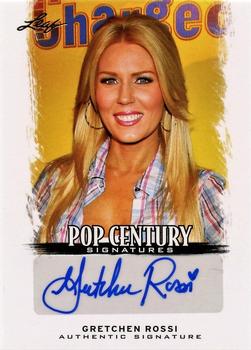 2012 Leaf Pop Century Signatures #BA-GR1 Gretchen Rossi Front