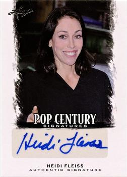 2012 Leaf Pop Century Signatures #BA-HF2 Heidi Fleiss Front