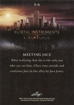 2013 Leaf The Mortal Instruments: City of Bones #S-6 Meeting Jace Back