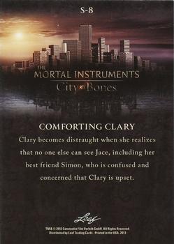 2013 Leaf The Mortal Instruments: City of Bones #S-8 Comforting Clary Back