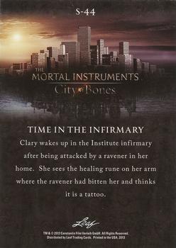 2013 Leaf The Mortal Instruments: City of Bones #S-44 Time In The Infirmary Back
