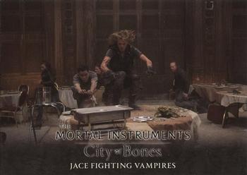2013 Leaf The Mortal Instruments: City of Bones #S-54 Jace Fighting Vampires Front