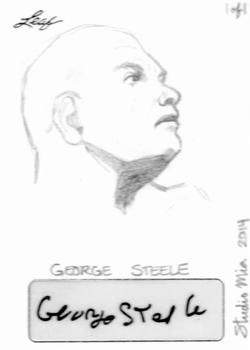 2014 Leaf Pop Century Masterworks #NNO George The Animal Steele Front