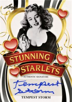 2015 Leaf Pop Century - Stunning Starlets #SS-TS1 Tempest Storm Front