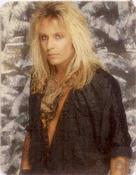 1987 Hostess The Ultimate Backstage Pass Stickers #NNO Vince Neil Front