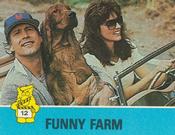 1988 Hostess Hot Summer Flicks Stickers #12 Chevy Chase / Madolyn Smith Front