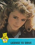 1988 Hostess Hot Summer Flicks Stickers #18 Heather Graham Front