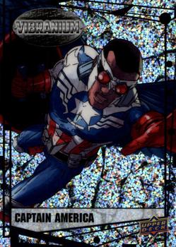 2015 Upper Deck Marvel Vibranium - Raw #1 Captain America Front