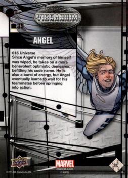 2015 Upper Deck Marvel Vibranium - Raw #39 Angel Back
