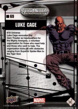 2015 Upper Deck Marvel Vibranium - Raw #69 Luke Cage Back