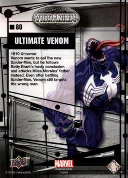 2015 Upper Deck Marvel Vibranium - Raw #80 Ultimate Venom Back