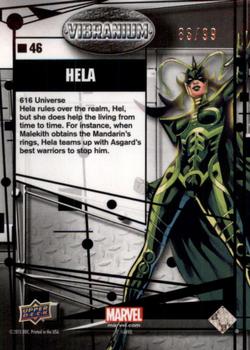 2015 Upper Deck Marvel Vibranium - Refined #46 Hela Back