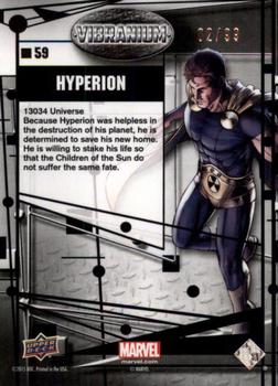 2015 Upper Deck Marvel Vibranium - Refined #59 Hyperion Back