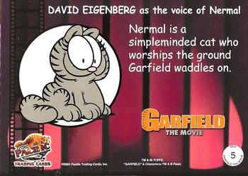 2004 Pacific Garfield - Garfield the Movie Paw Print #5 Nermal Back