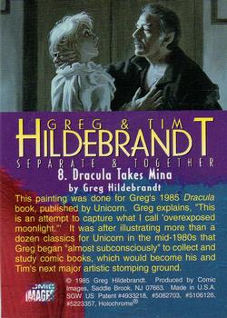 1995 Comic Images Greg & Tim Hildebrandt: Separate and Together #8 Dracula Takes Mina Back