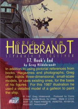 1995 Comic Images Greg & Tim Hildebrandt: Separate and Together #37 Hook's End Back
