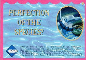 1995 Edge Street Sharks #6 Perfection of the Species? Back