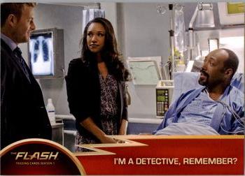 2016 Cryptozoic The Flash Season 1 #09 I’m A Detective, Remember? Front