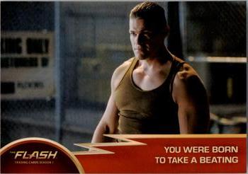 2016 Cryptozoic The Flash Season 1 #16 You Were Born To Take A Beating Front