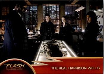 2016 Cryptozoic The Flash Season 1 #58 The Real Harrison Wells Front