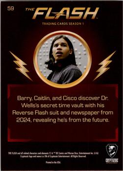 2016 Cryptozoic The Flash Season 1 #59 What The Frack? Back