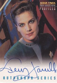 1997 Fleer Star Trek Deep Space Nine Profiles - Autographs #NNO Terry Farrell / Jadzia Dax Front