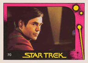 1982 Monty Gum Star Trek II: The Wrath of Khan #70 Chekov Front