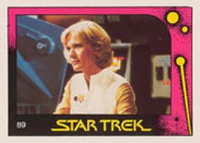 1982 Monty Gum Star Trek II: The Wrath of Khan #89 Carol Marcus (Close up View of Card 53) Front