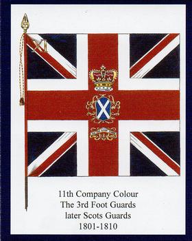 2009 Regimental Colours : Scots Guards 2nd Series #2 11th Company Colour 3rd Foot Guards 1801-1910 Front