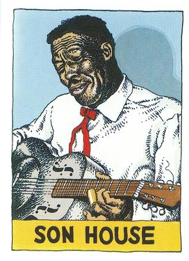2011 Heroes of the Blues - 3rd Printing #31 Son House Front