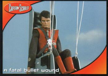 2001 Cards Inc. Captain Scarlet #14 A Fatal Bullet Wound Front
