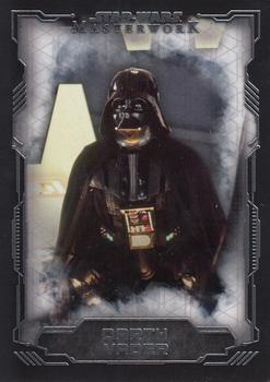 2016 Topps Star Wars Masterwork #1 Darth Vader Front