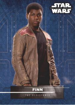 2016 Topps Star Wars The Force Awakens Series 2 - Character Stickers #1 Finn Front