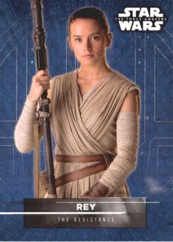 2016 Topps Star Wars The Force Awakens Series 2 - Character Stickers #2 Rey Front