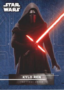2016 Topps Star Wars The Force Awakens Series 2 - Character Stickers #3 Kylo Ren Front