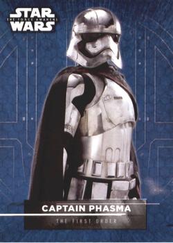 2016 Topps Star Wars The Force Awakens Series 2 - Character Stickers #4 Captain Phasma Front