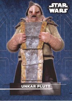 2016 Topps Star Wars The Force Awakens Series 2 - Character Stickers #12 Unkar Plutt Front