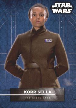 2016 Topps Star Wars The Force Awakens Series 2 - Character Stickers #17 Korr Sella Front