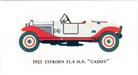 1966 Mobil Oil Vintage Cars #2 1923 Citroen 11.4 H.P. 