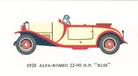 1966 Mobil Oil Vintage Cars #15 1928 Alfa-Romeo 22-90 H.P. 