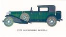 1966 Mobil Oil Vintage Cars #18 1929 Duesenberg Model-J Front