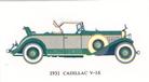 1966 Mobil Oil Vintage Cars #24 1931 Cadillac V-16 Front