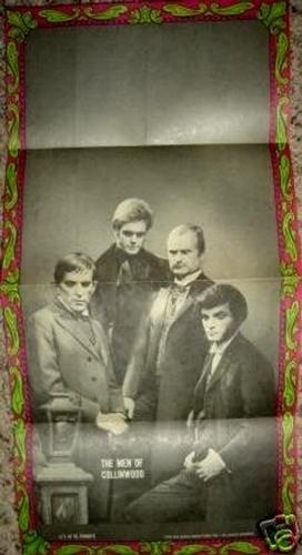 1969 Philadelphia Dark Shadows Giant Pinups #7 The Men of Collinwood Front