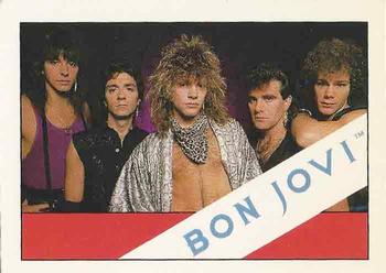 1985 Wonder Bread Rock Stars #NNO Bon Jovi Front