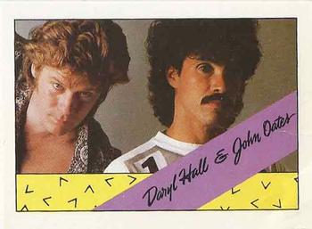 1985 Wonder Bread Rock Stars #NNO Daryl Hall / John Oates Front