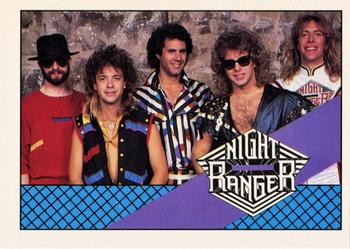 1985 Wonder Bread Rock Stars #NNO Night Ranger Front