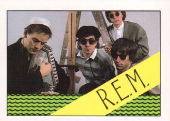 1985 Wonder Bread Rock Stars #NNO R.E.M. Front