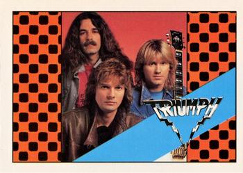 1985 Wonder Bread Rock Stars #NNO Triumph Front