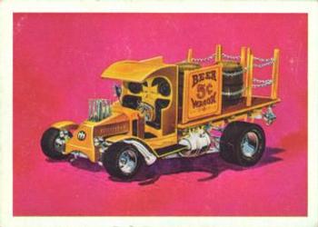 1970 Monogram Model Kit Cards #6736 Beer Wagon Front